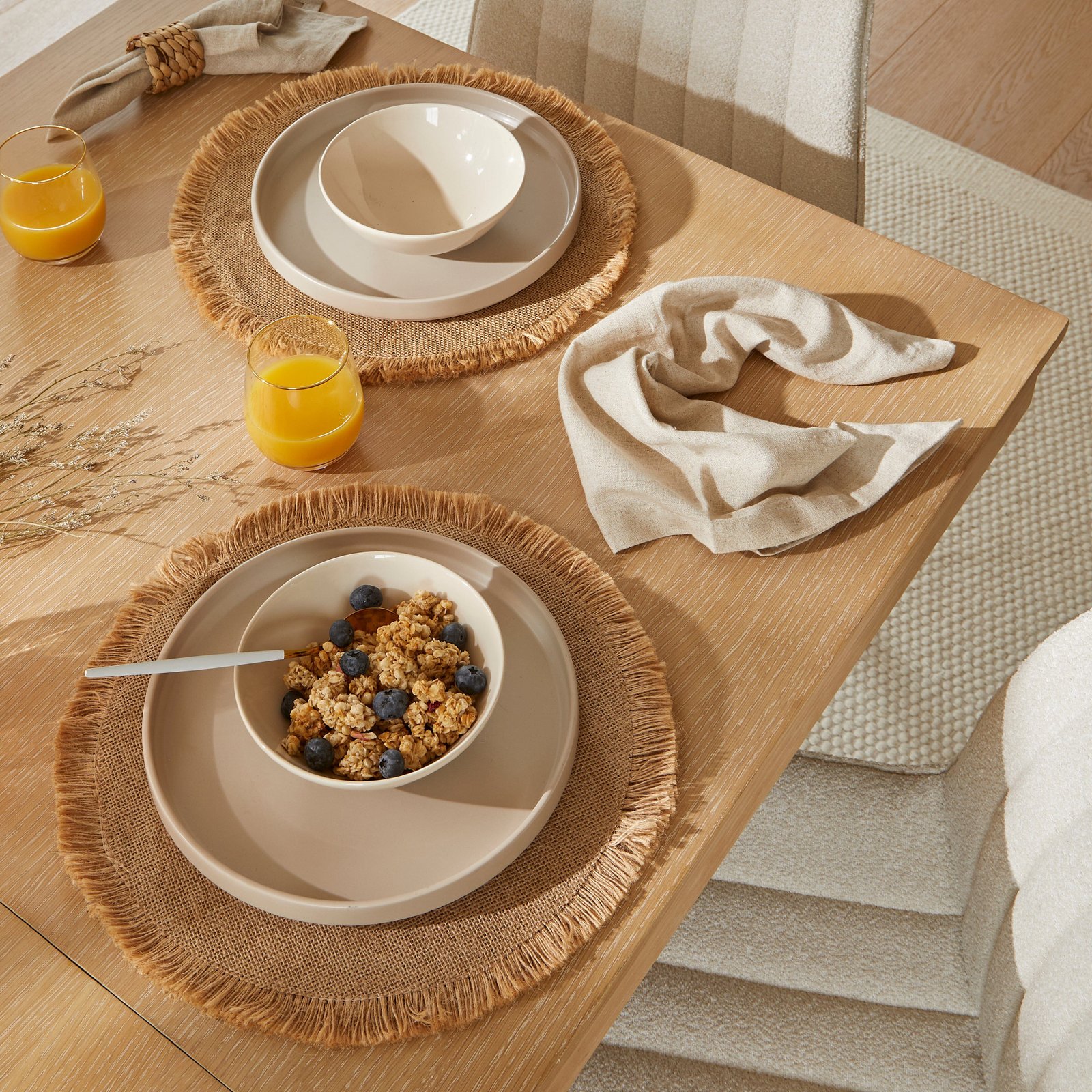 Amelia Whitewash Wood Dining Table - Extendable - Flexible Entertaining - Image 6