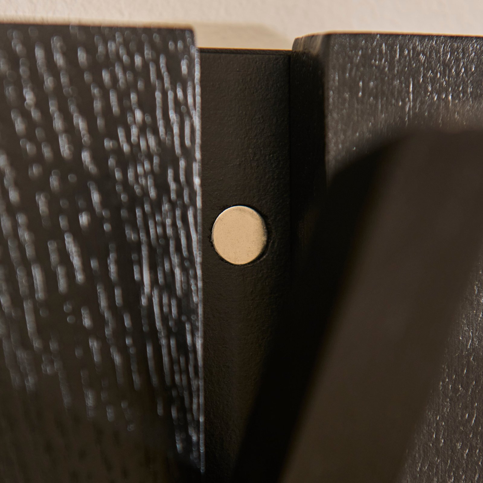 Lowell Wooden Folding Coat Rack - Black Oak - Versatile Design - Image 3