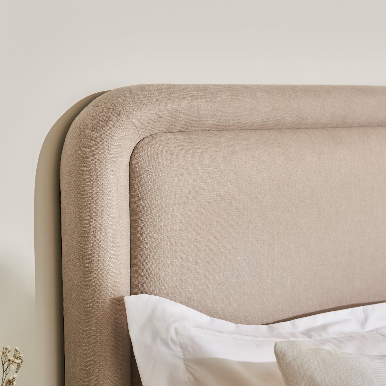 Robyn Double Ottoman Bed - Soft Beige - Elegant Storage Solution - Image 7