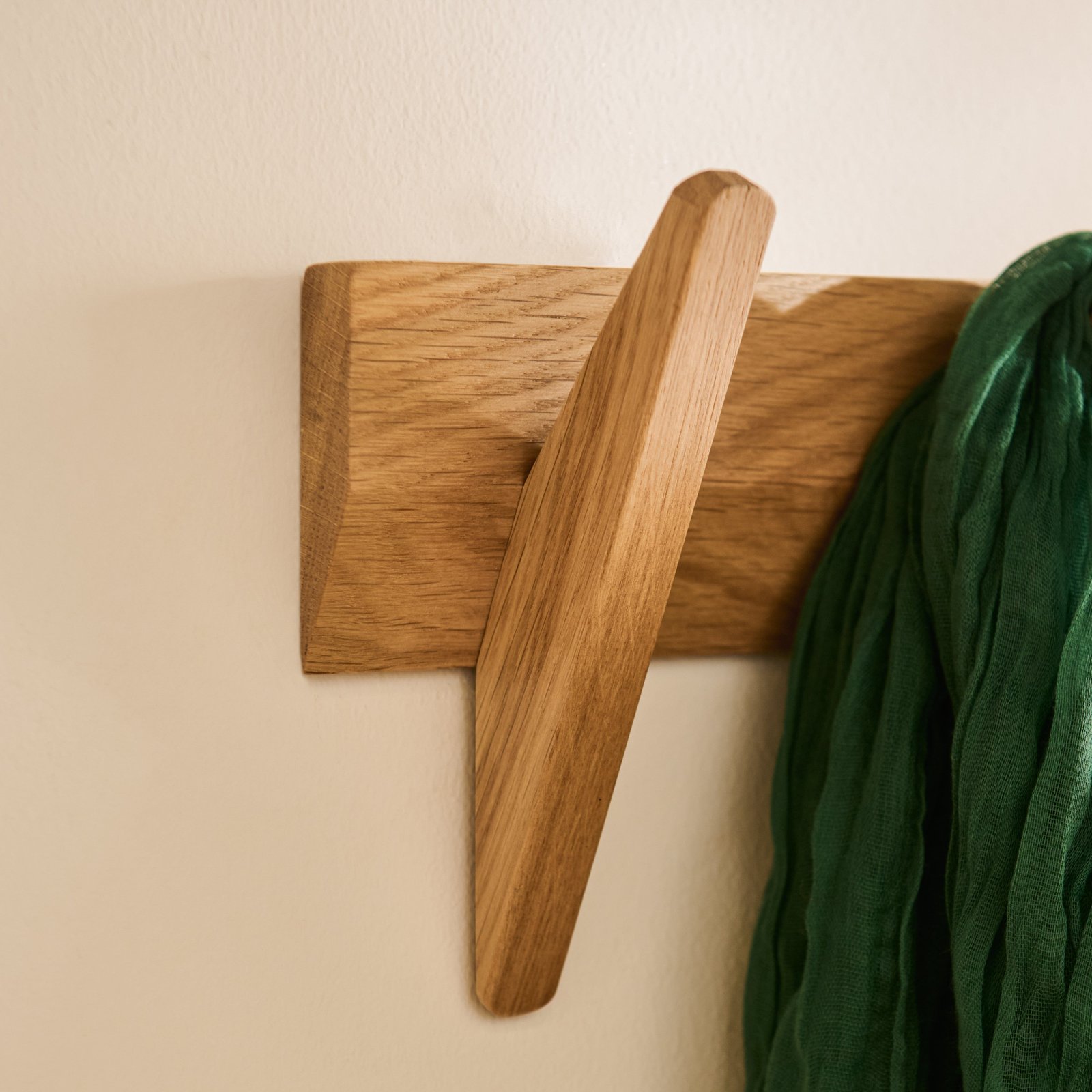 Roe Large Pale Oak Coat Rack - Premium Scandinavian Design - Image 4
